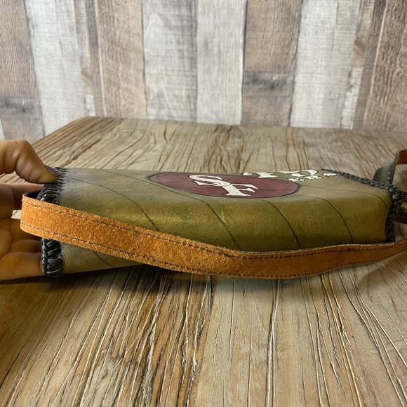 Pebbled Leather San Francisco 49ers crossbody Bag - Picture 4 of 6